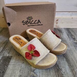 Have one to sell? Sell now SBICCA Daphne Women's Natural Wedge Platform Sandals